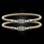302 Diamond Milanese Vermeil Classica Bangle Bracelet Builder