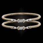 304 Diamond Milanese Vermeil Marchesa Bangle Bracelet Builder